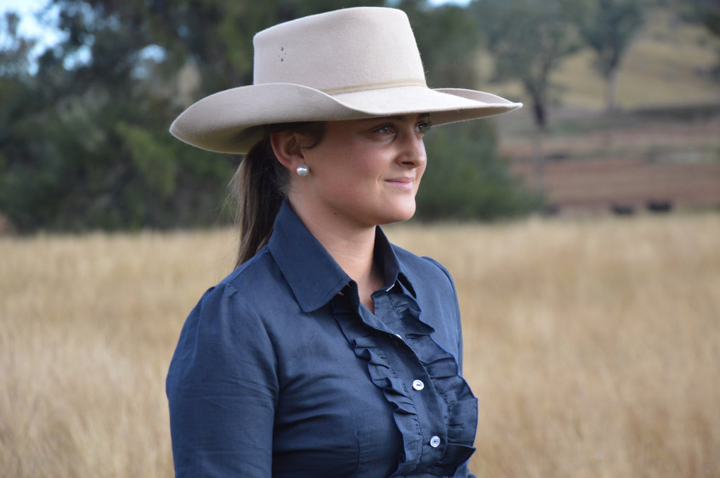 Milly ~ Linen Ruffle Arena Shirt  image 2
