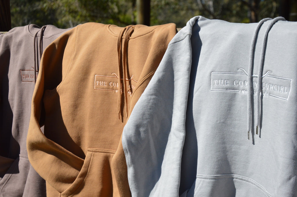TCC Hoodie  Fleece lined ~ Caramel  image 2