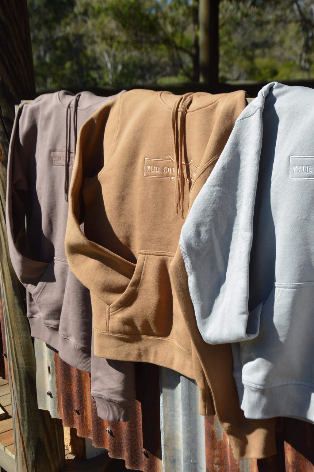 TCC Hoodie ~ Frence Terry Cotton ~ Storm image 2