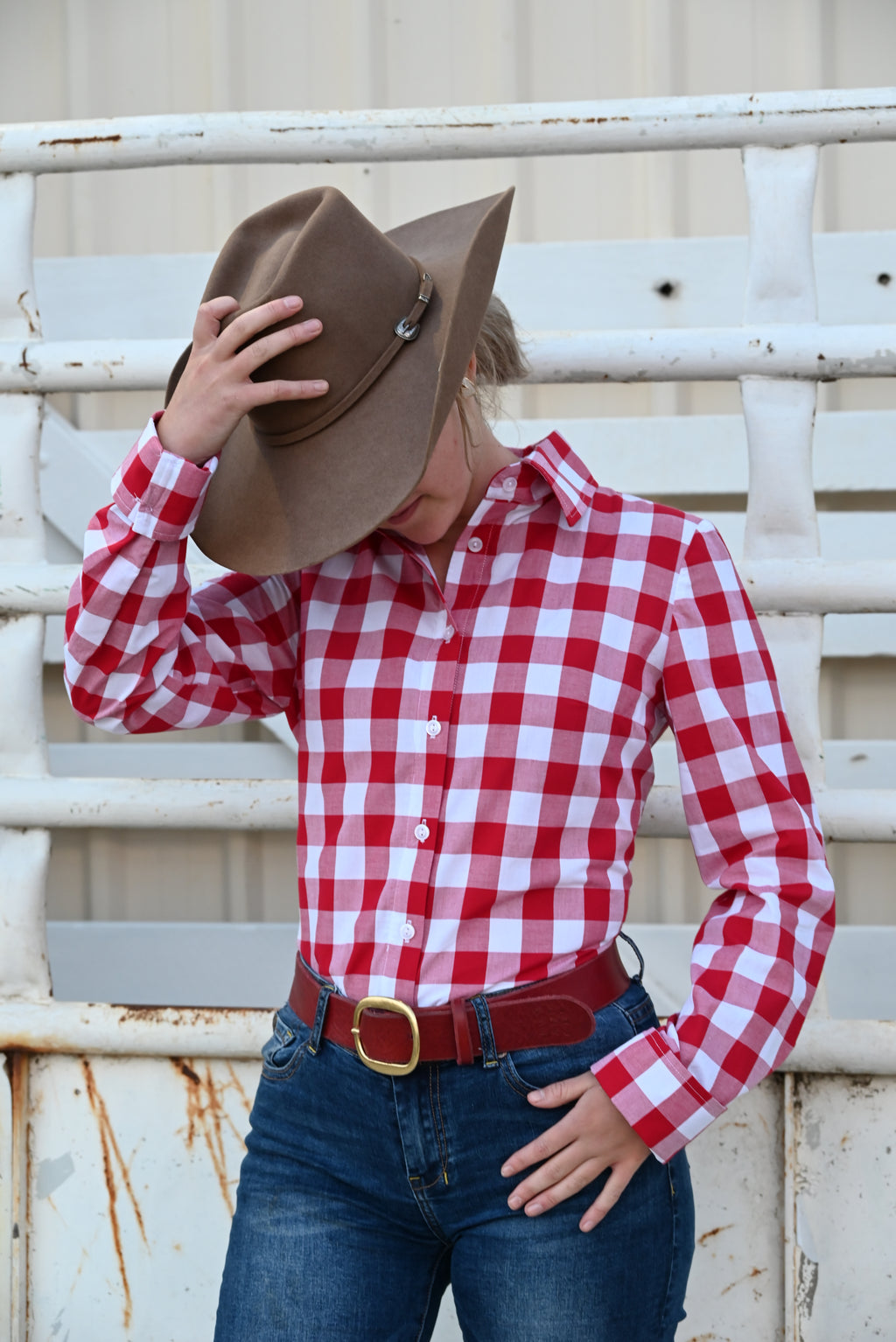 Anna ~ Red Gingham