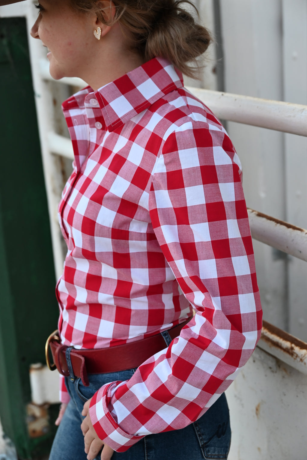 Anna ~ Red Gingham