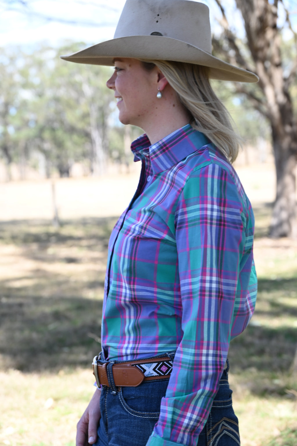 Anna ~ Emerald Plaid