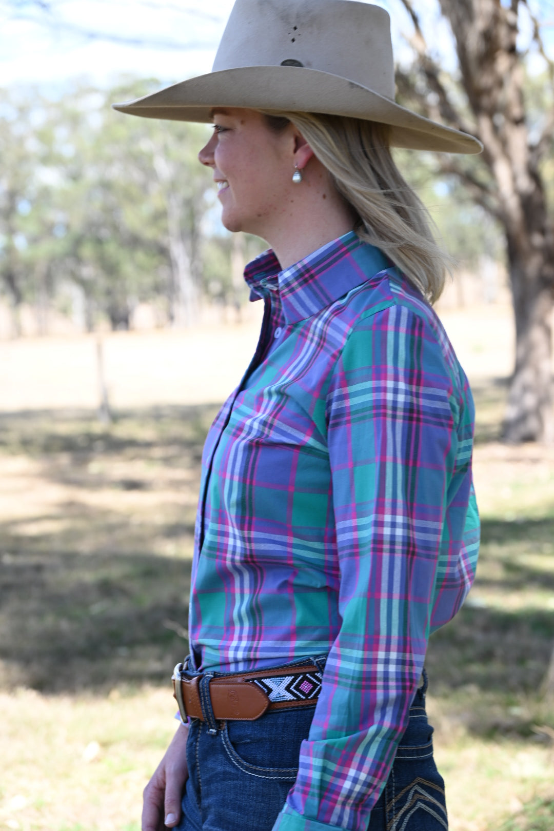 Anna ~ Emerald Plaid