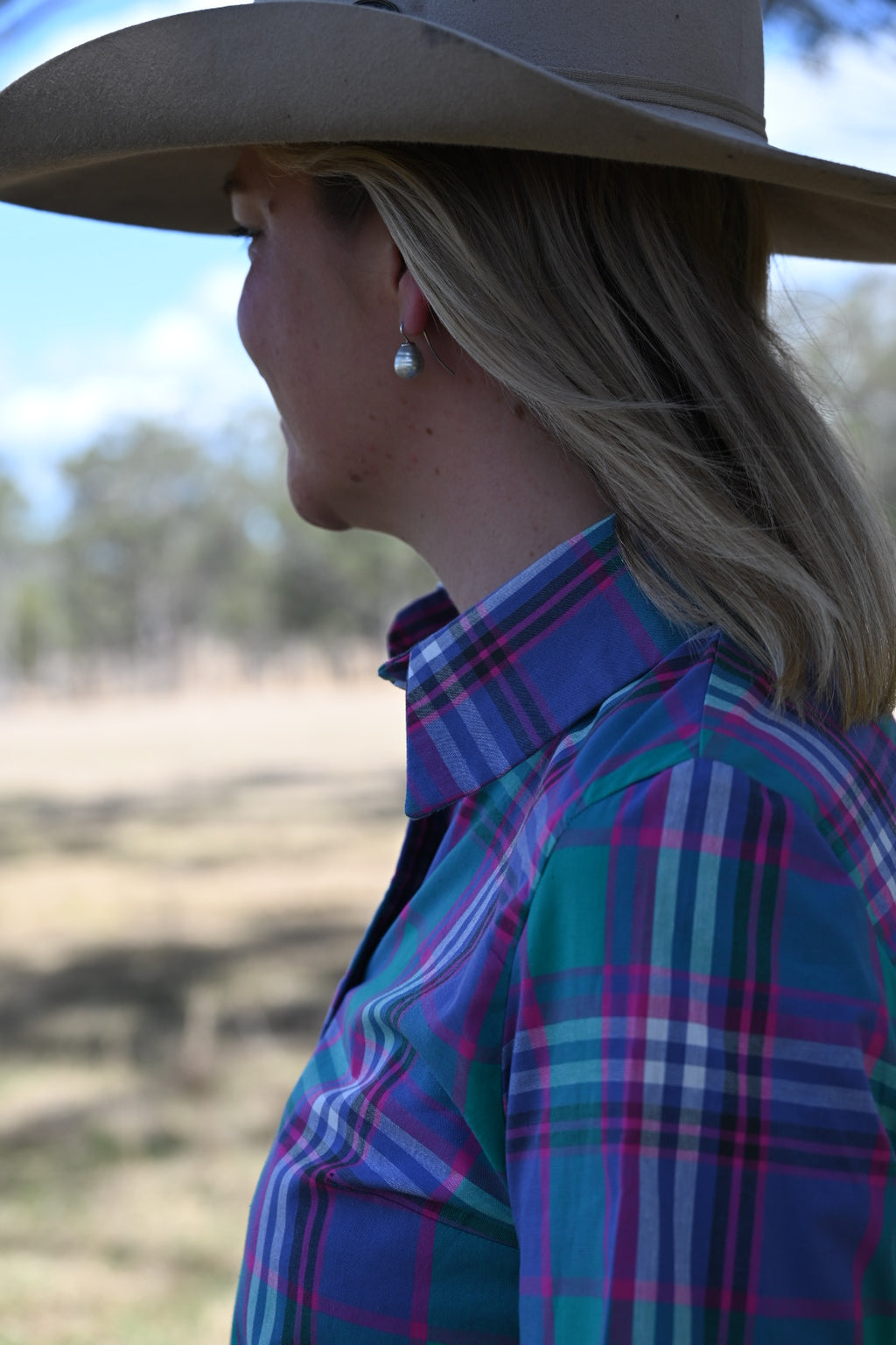 Anna ~ Emerald Plaid