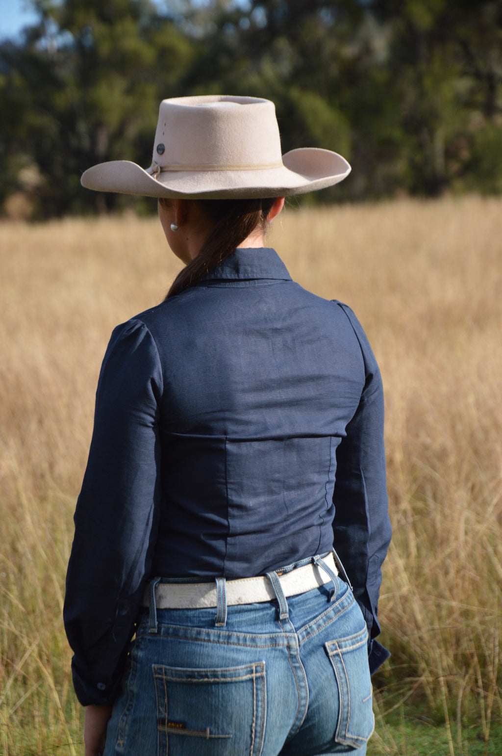 Milly ~ Linen Ruffle Arena Shirt  image 1